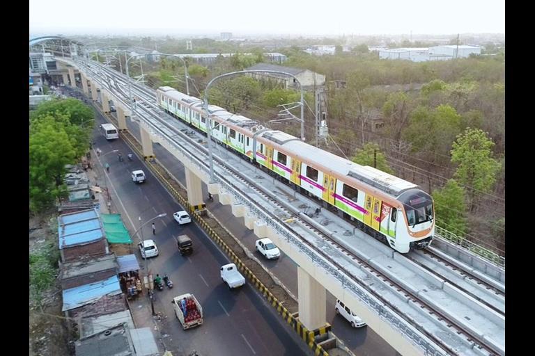 Nagpur Metro tests eastwest line Metro Report International